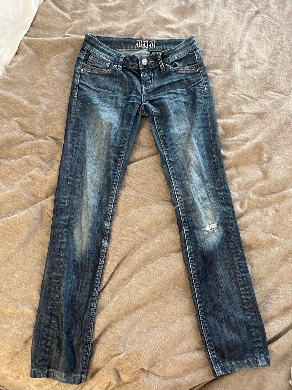 Buffalo David Bitton Y2K Dark Wash Jeans | Size 25
